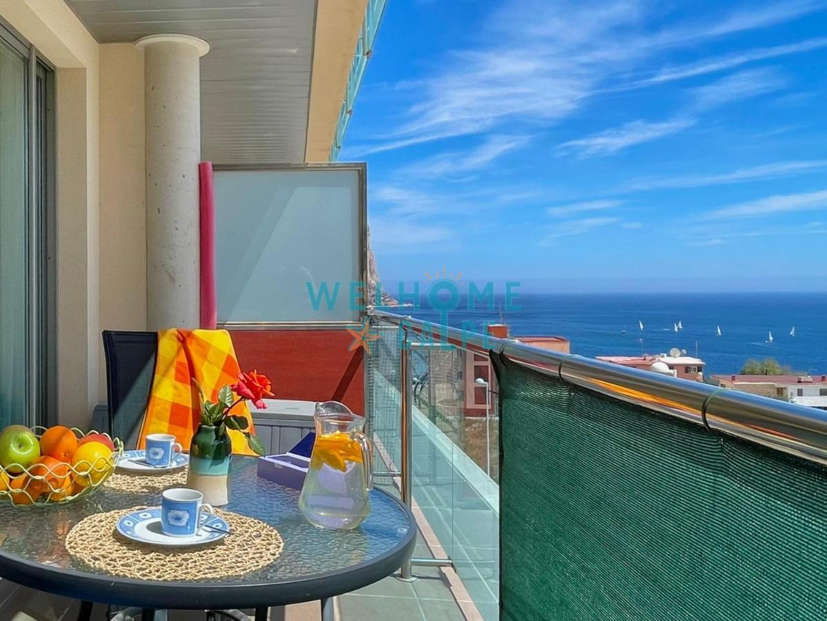 Lima Con Piscina Y Vista Al Mar Apartman Calpe Kültér fotó