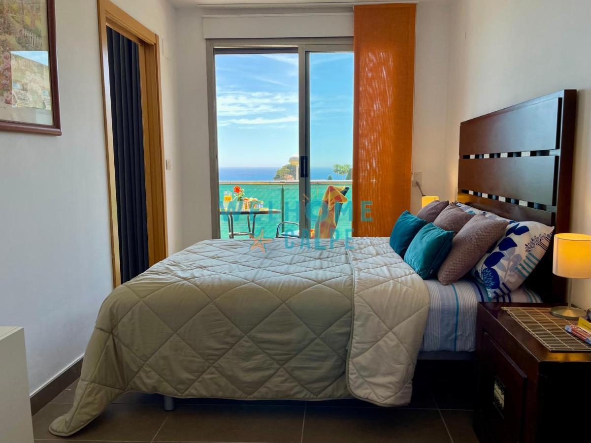 Lima Con Piscina Y Vista Al Mar Apartman Calpe Kültér fotó