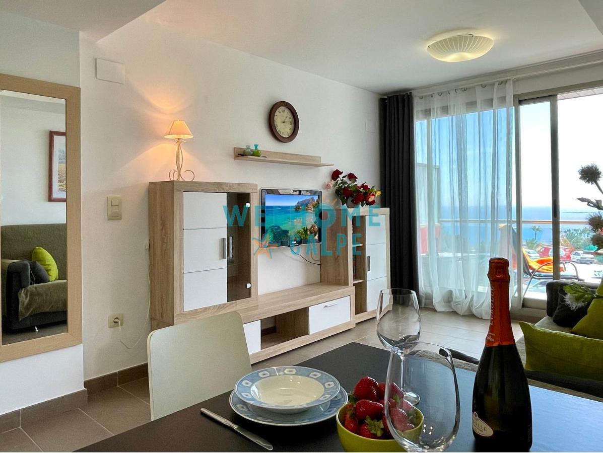 Lima Con Piscina Y Vista Al Mar Apartman Calpe Kültér fotó