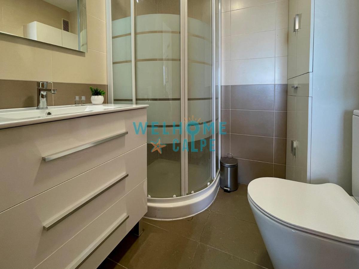 Lima Con Piscina Y Vista Al Mar Apartman Calpe Kültér fotó