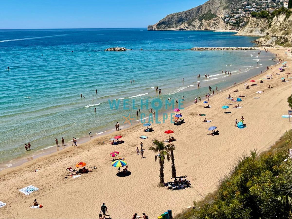 Lima Con Piscina Y Vista Al Mar Apartman Calpe Kültér fotó