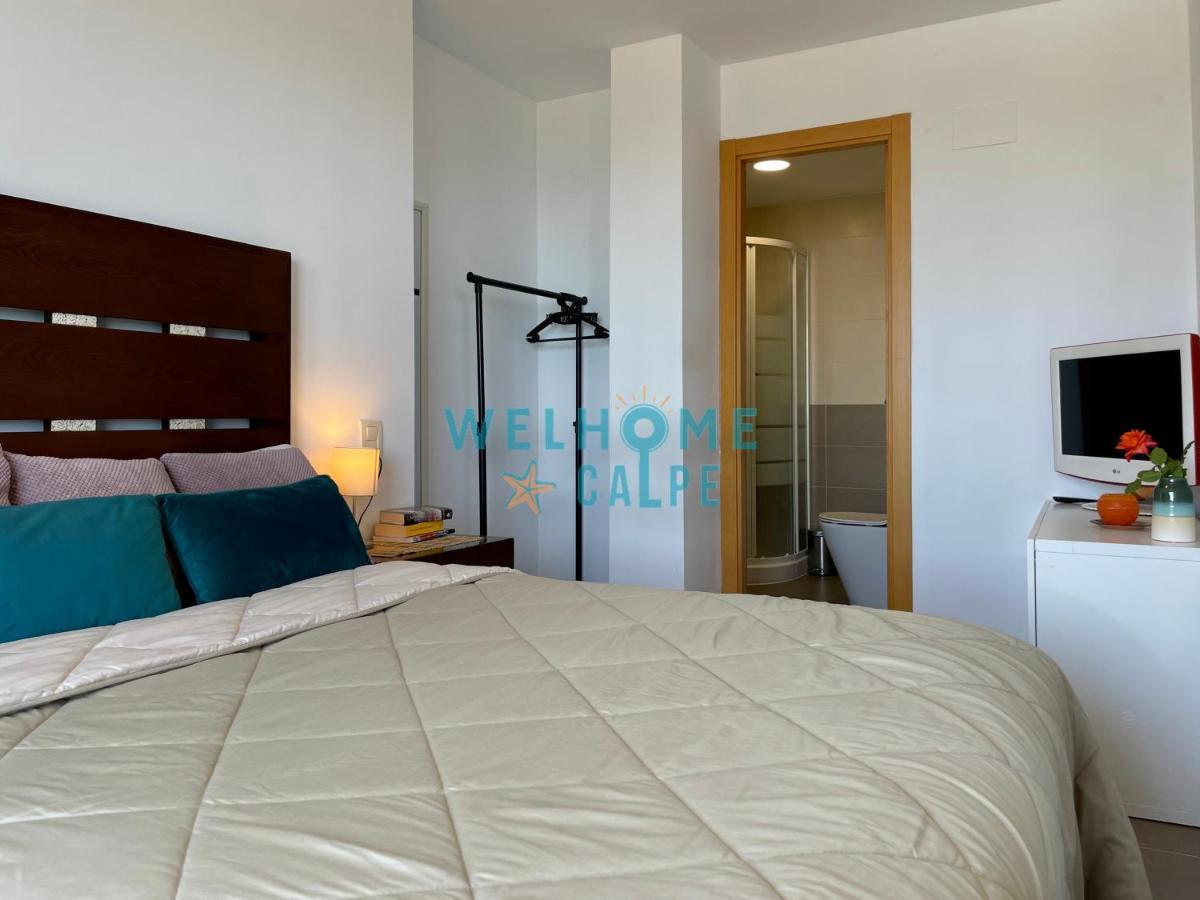 Lima Con Piscina Y Vista Al Mar Apartman Calpe Kültér fotó