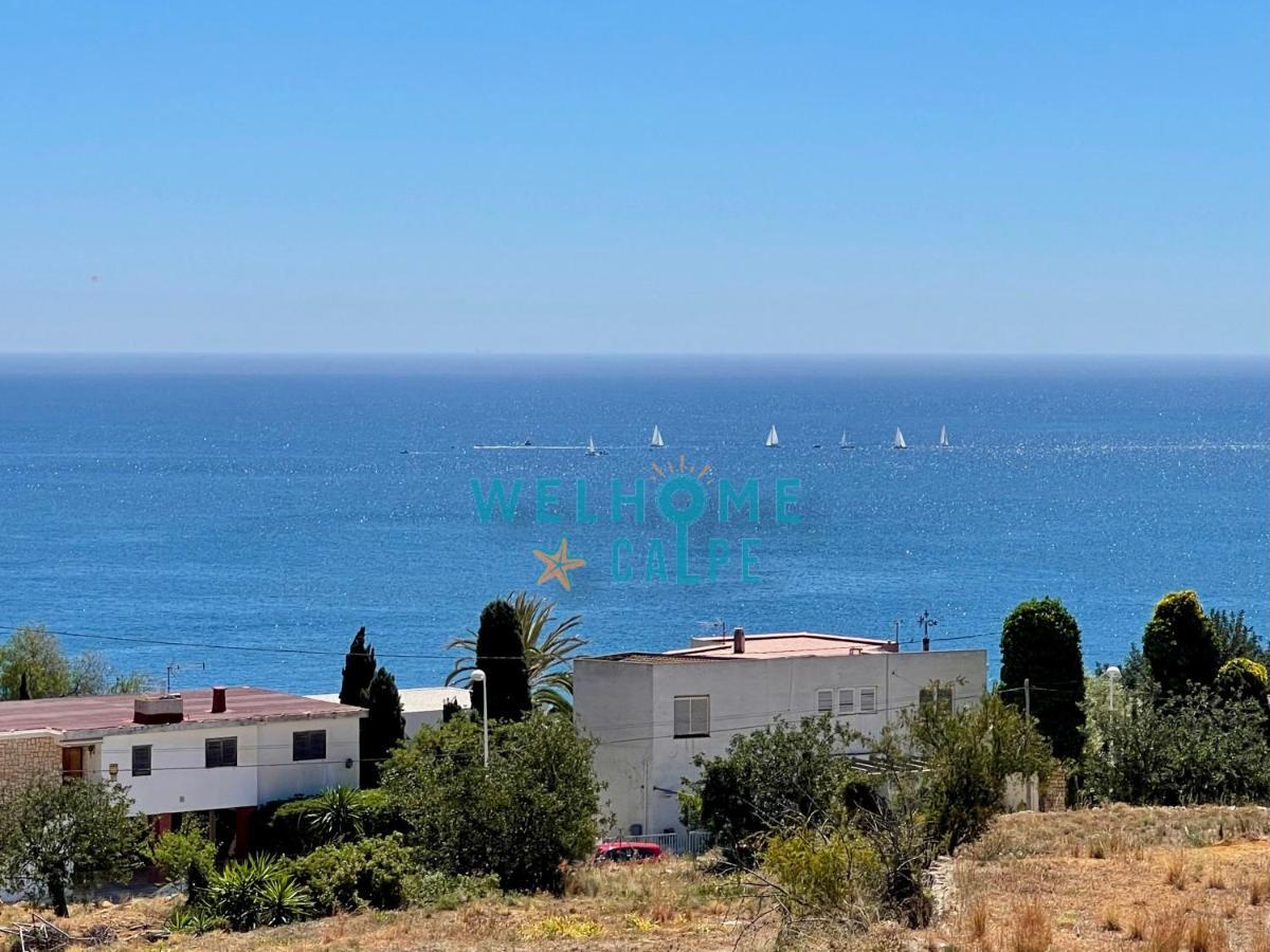 Lima Con Piscina Y Vista Al Mar Apartman Calpe Kültér fotó