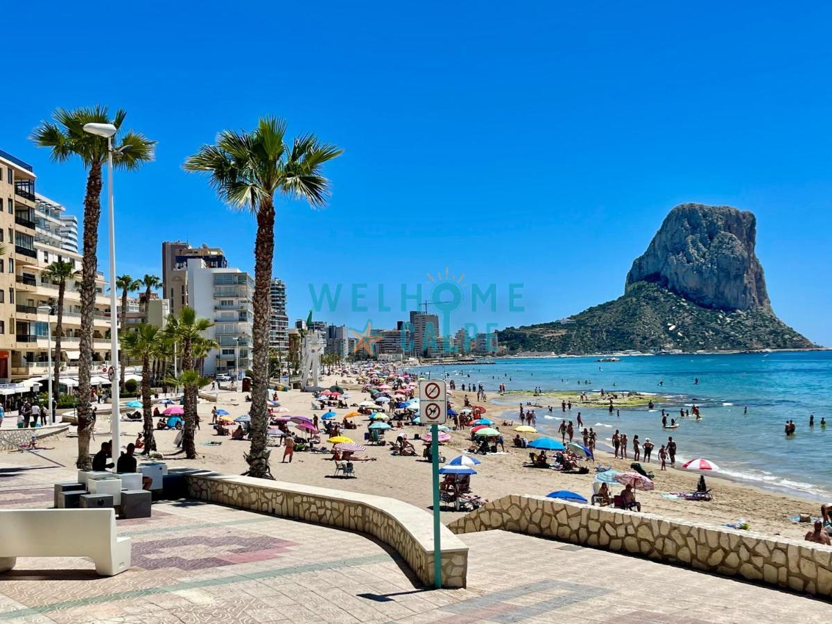 Lima Con Piscina Y Vista Al Mar Apartman Calpe Kültér fotó