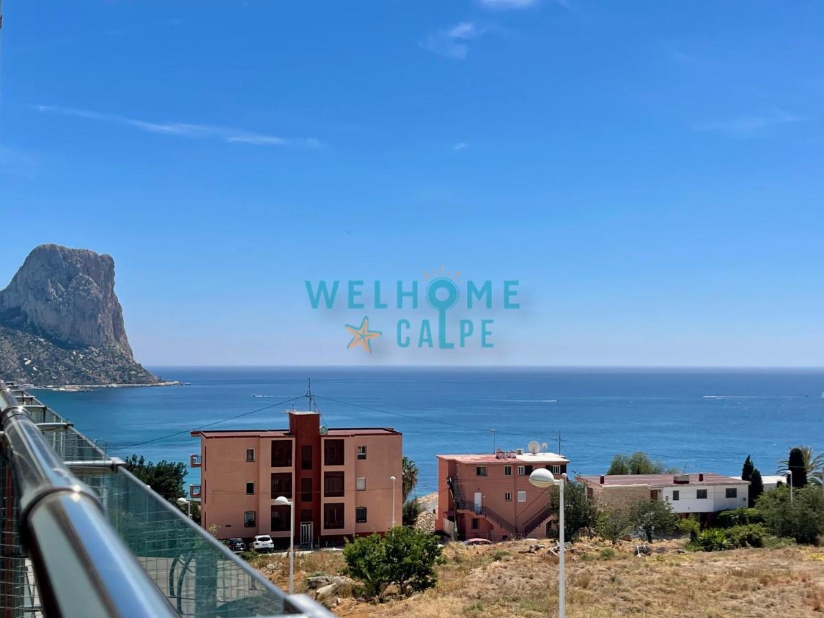 Lima Con Piscina Y Vista Al Mar Apartman Calpe Kültér fotó