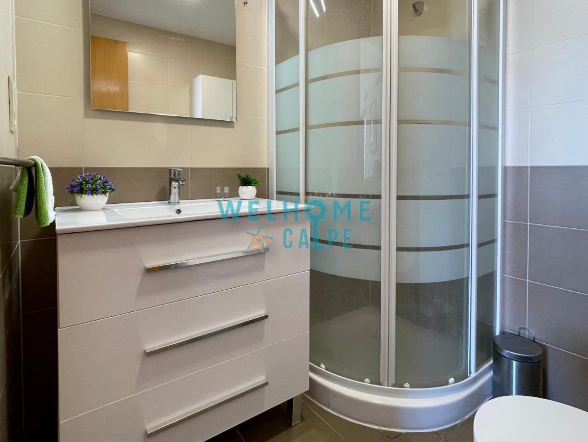 Lima Con Piscina Y Vista Al Mar Apartman Calpe Kültér fotó