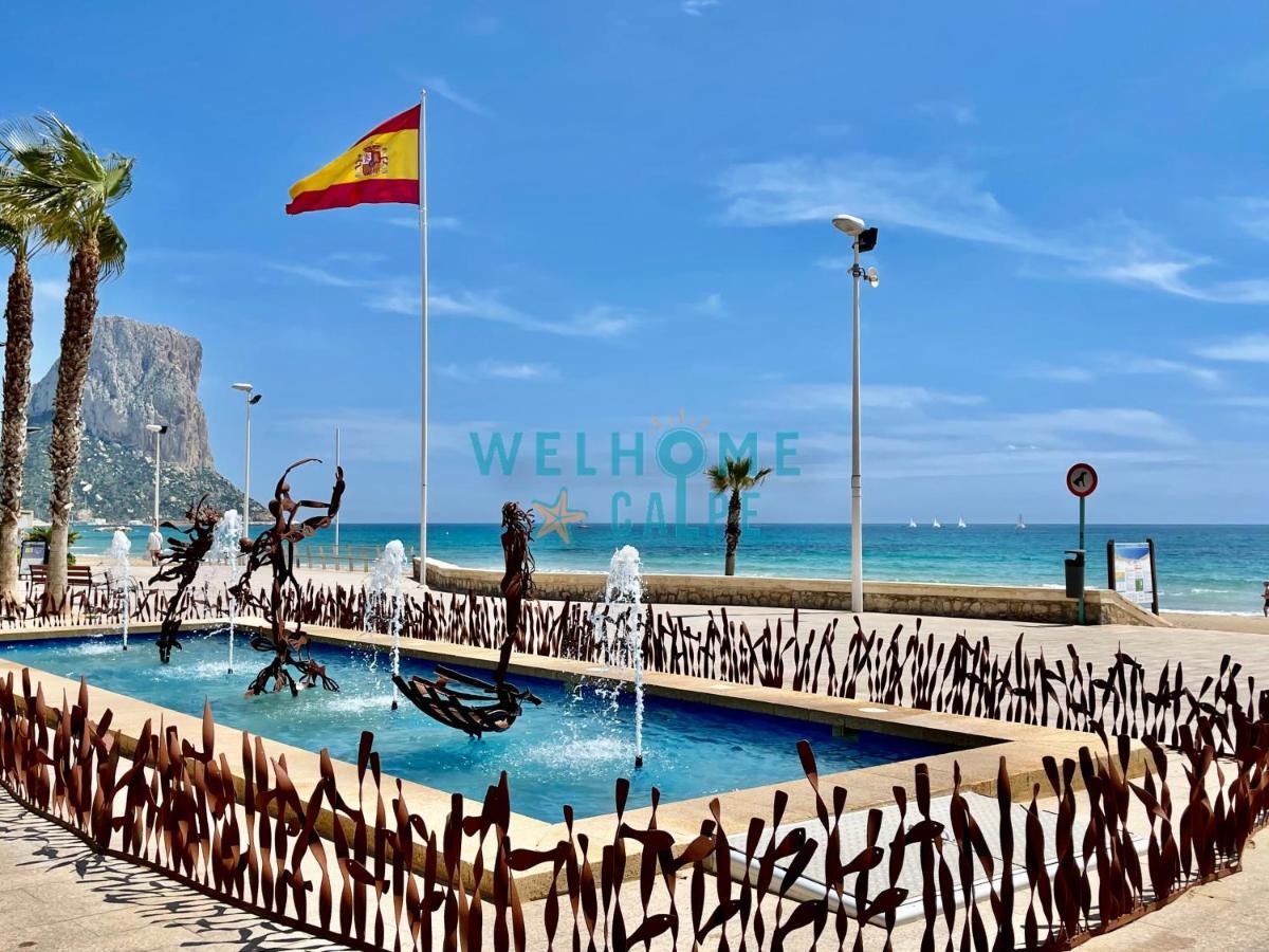 Lima Con Piscina Y Vista Al Mar Apartman Calpe Kültér fotó