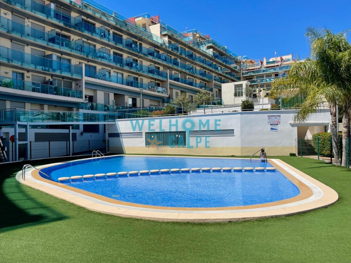 Lima Con Piscina Y Vista Al Mar Apartman Calpe Kültér fotó